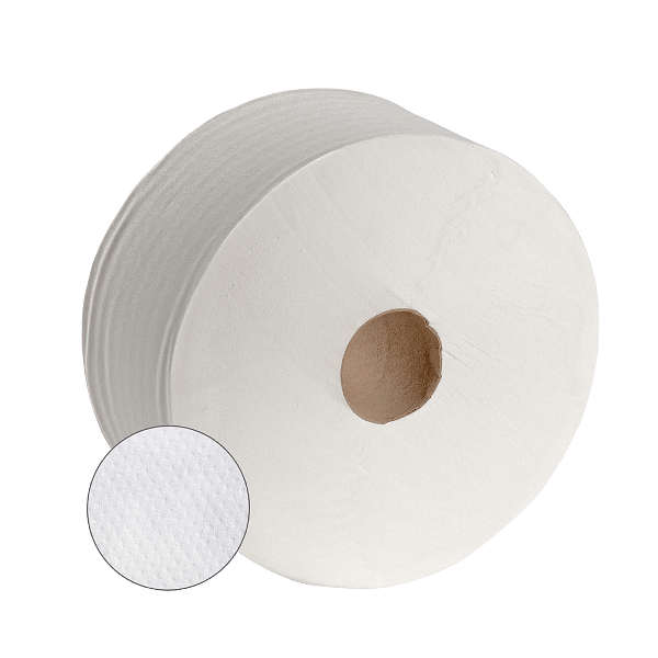 HIGIENICO INDUSTRIAL GOFRADO TISSUE 2 CAPAS 180M 45MM