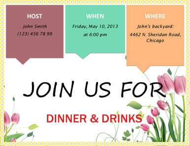 26 Free Printable Party Invitation Templates In Word Hloom