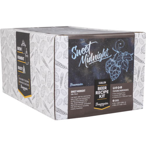 Brewers Best Milk Stout Beer Ingredient Kit – Makes 5 Gallons, Classic Extract Style