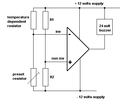 Temperature Alarm Tutorial Circuits Operational