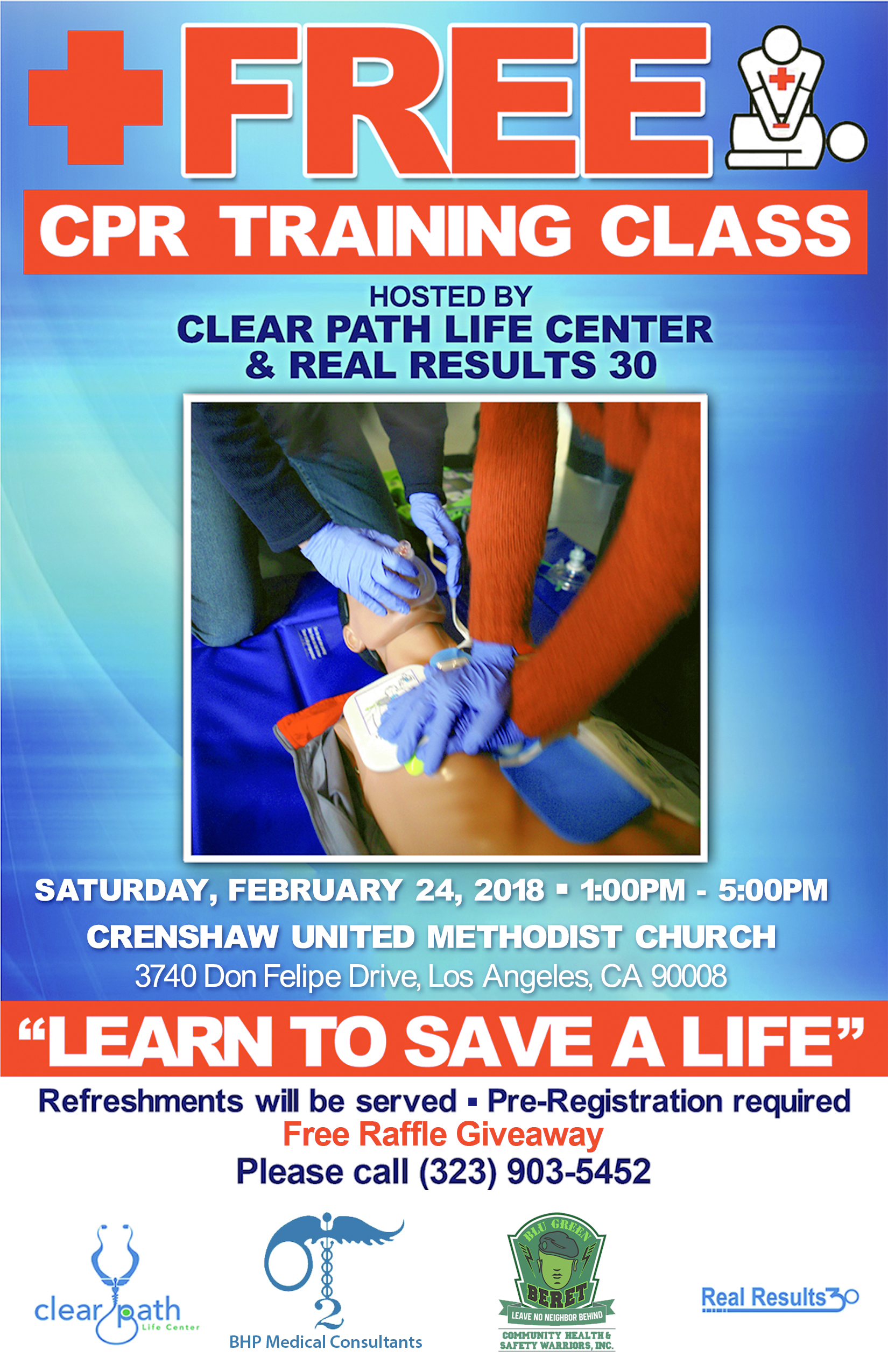 If you are looking for free cpr classes to learn the basics of cpr or to. Free Cpr Training Class Holman United Methodist Church