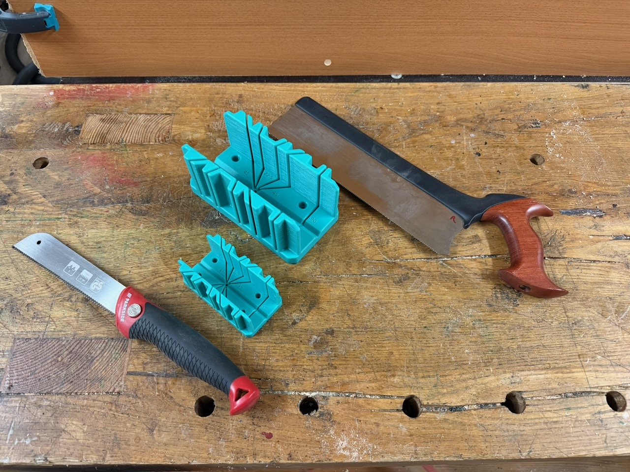 Eine Sägelade für den Kindergarten