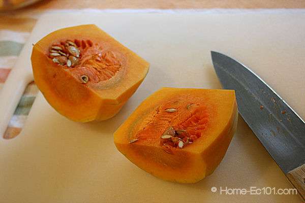 Toss the ravioli in salted boiling water for just a few minutes until they float.