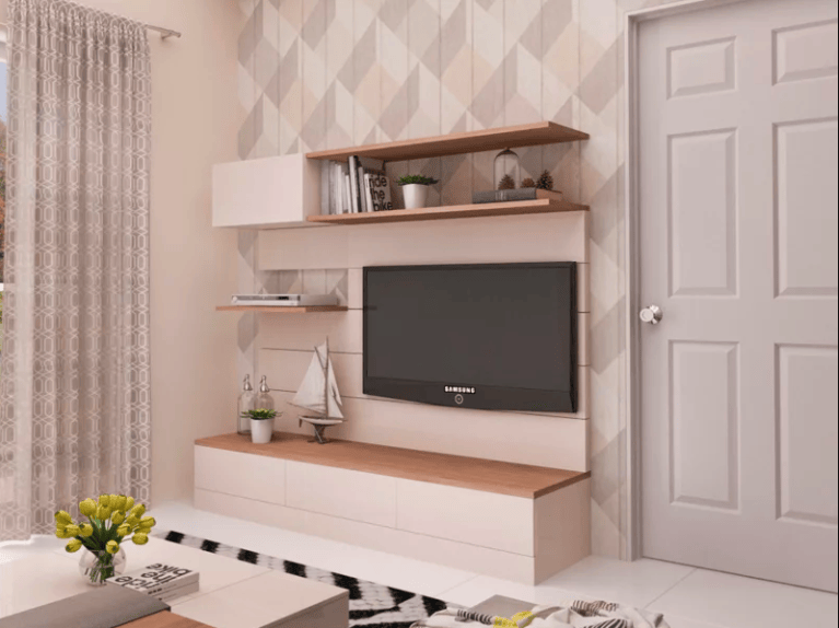 Wall Showcase Design Ideas For Living Room Homelane Blog