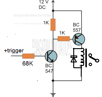 Transistor Relay Driver Circuit With Formula And