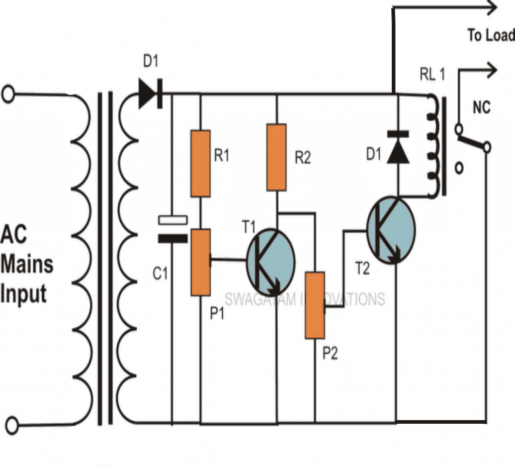 Schematic And Wiring Diagram For Motor Control Protection Circuit ... Circuit Diagram