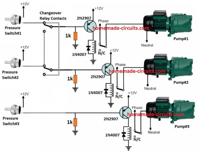 Water Pump Circuit Diagram Pdf