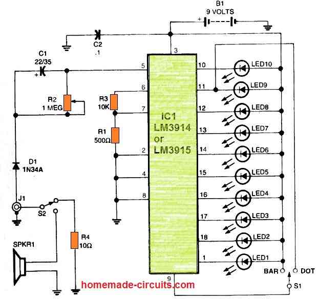 Vu Meter Wiring Diagrams - Circuit Diagram