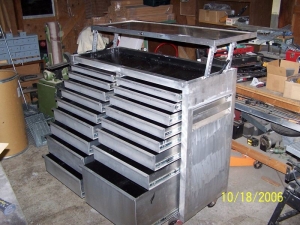 Sweet tips to solve your crusty, rusty outdoor tool storage. Homemade Rolling Tool Chest Homemadetools Net