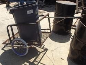Construct the bin to those dimensions and affix wheels for extra . Homemade Trash Can Cart Homemadetools Net