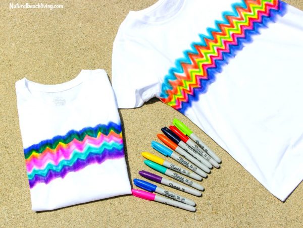 Sharpie Tie-Dye Shirts craft