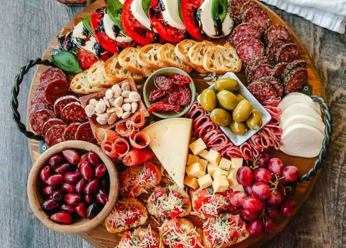 Easy Italian Charcuterie Board idea