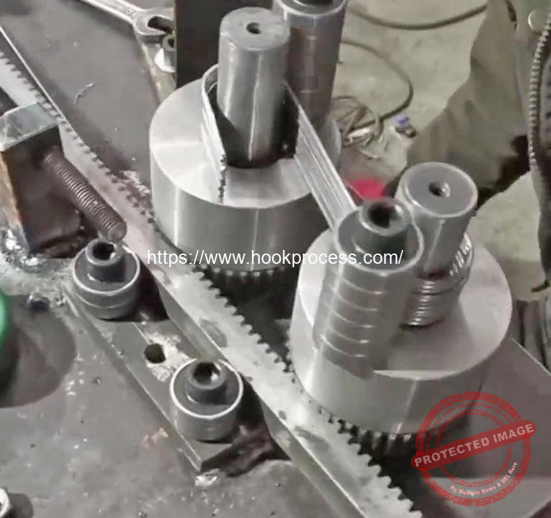 Mechanical Sharp S Shape Hook Sharpening Bending Forming Machine - Creative 4K Sunset Designs | Free Download