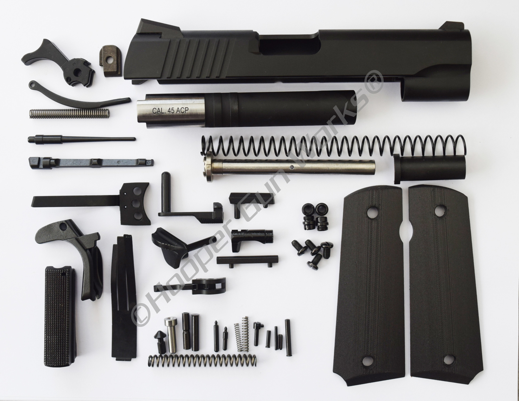 ゆうこりんページ Hooper Gun Works 1911 4.25″ MS Commander GI Builder's Kit .45 ACP