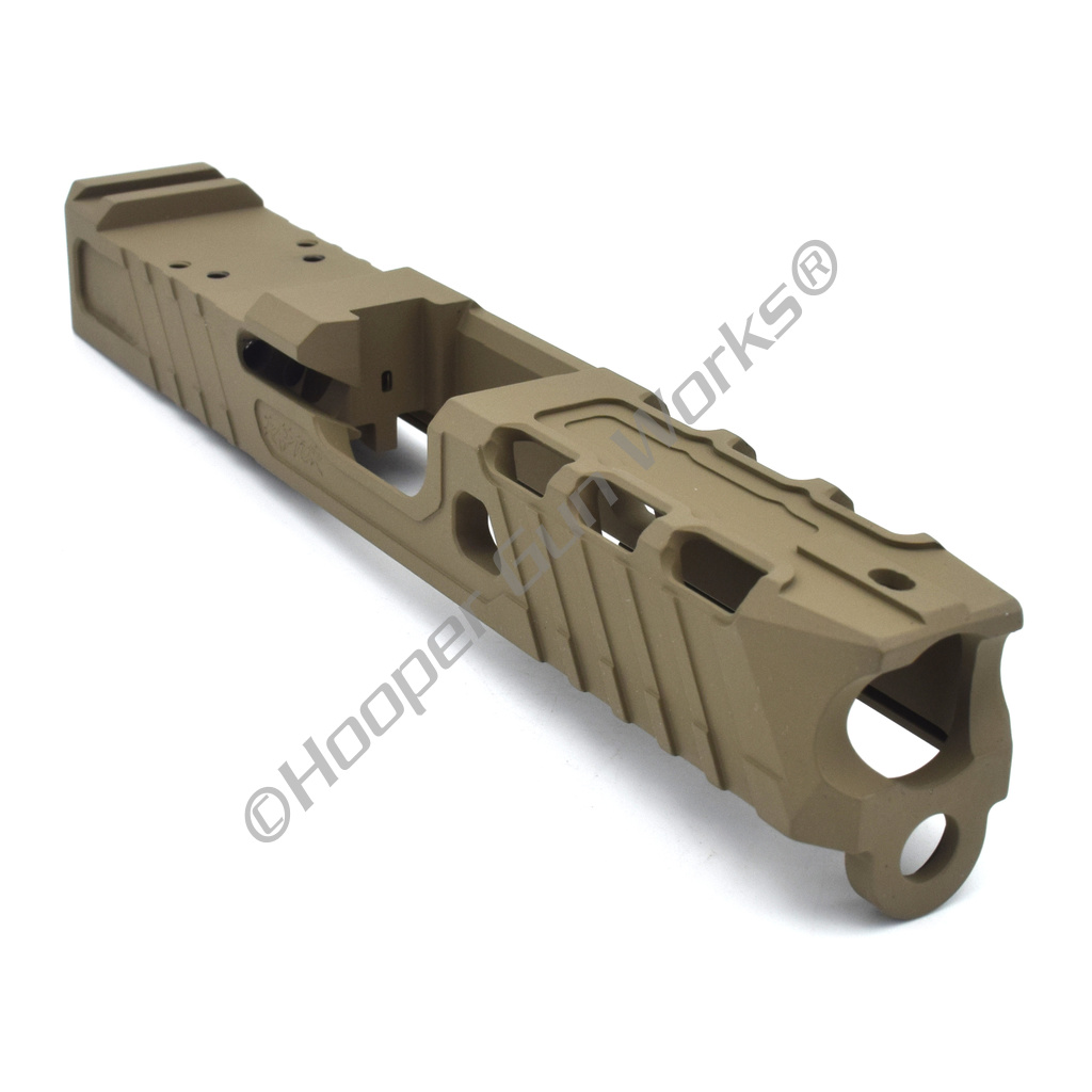 Raptor RMR Slide for Glock 19 Gen3 9mm – Flat Dark Earth Cerakote