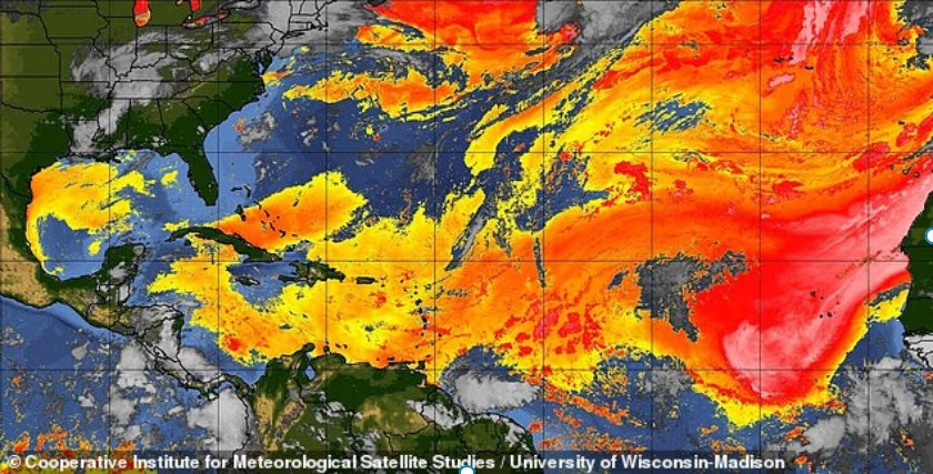 Summer bummer: The dust cloud coming to America for the 250th