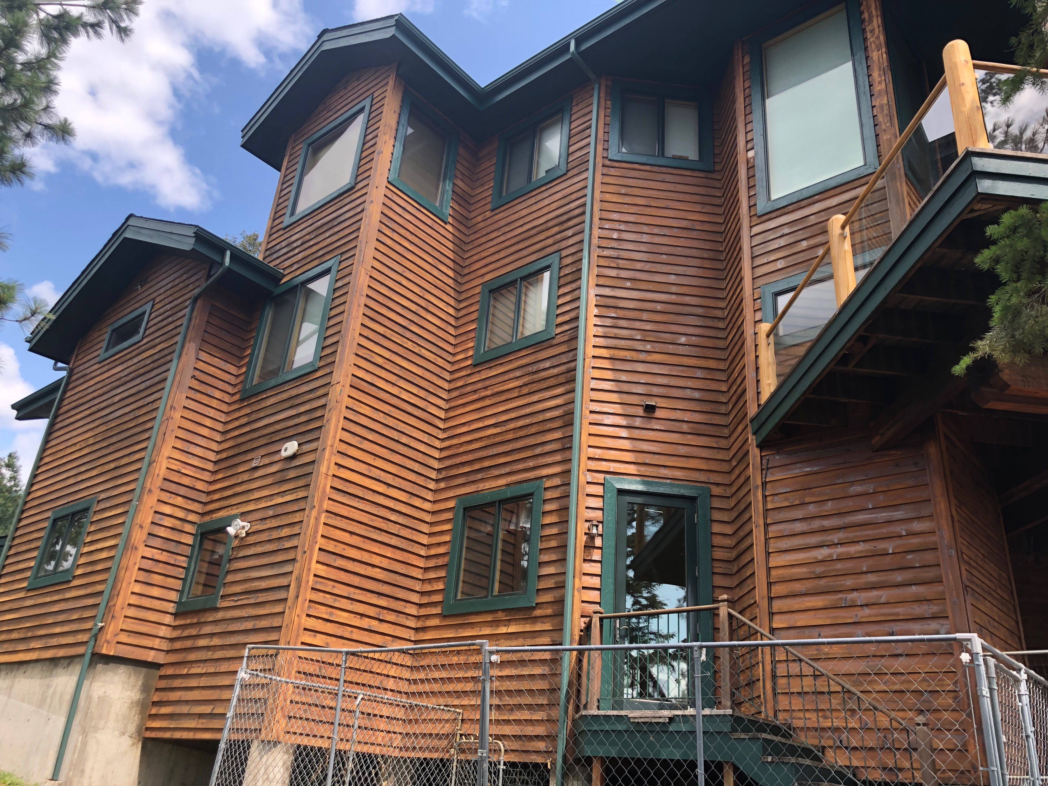 Horton Industrial Log Home Restoration Spokane