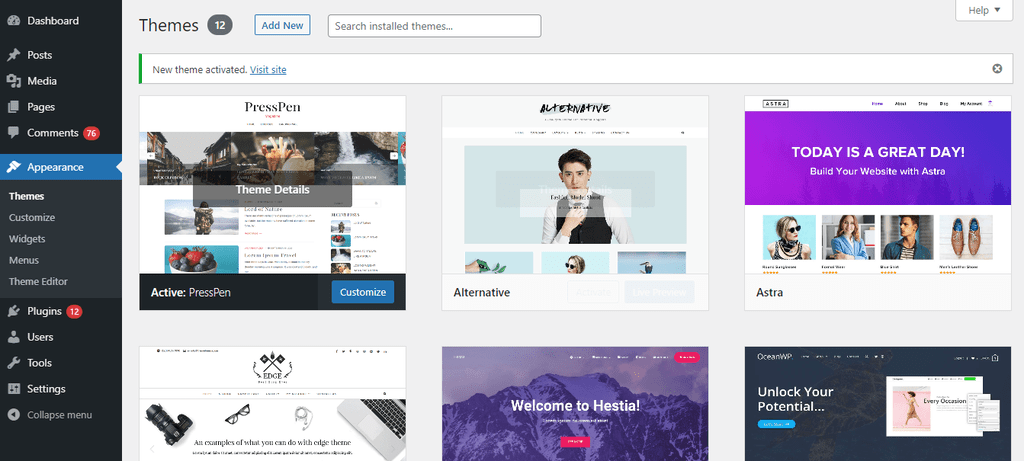 Manual installation (or theme installation): How To Install Wordpress Themes 3 Methods Beginner S Guide