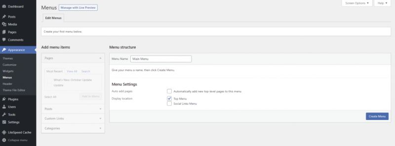 How To Add A Menu To A Wordpress Page Step By Step Guide Codecraftwp - Dark Background Collection - Full HD Quality