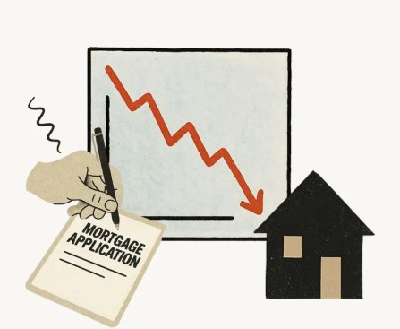 October new mortgage applications fall by 2.6%