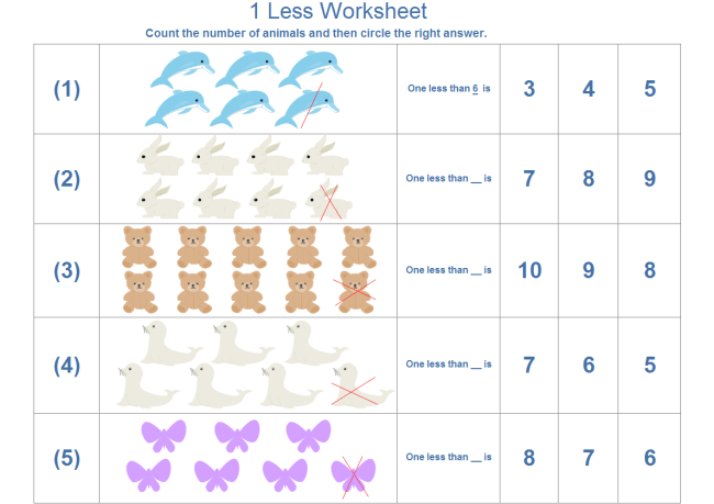 Math worksheet