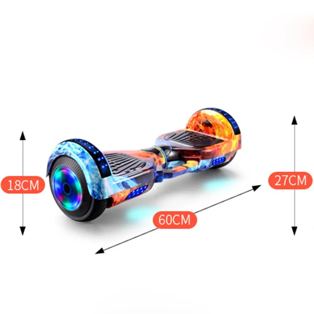 Smart Hoverboard Electric Balance Scooter 6.5 inch Aqua