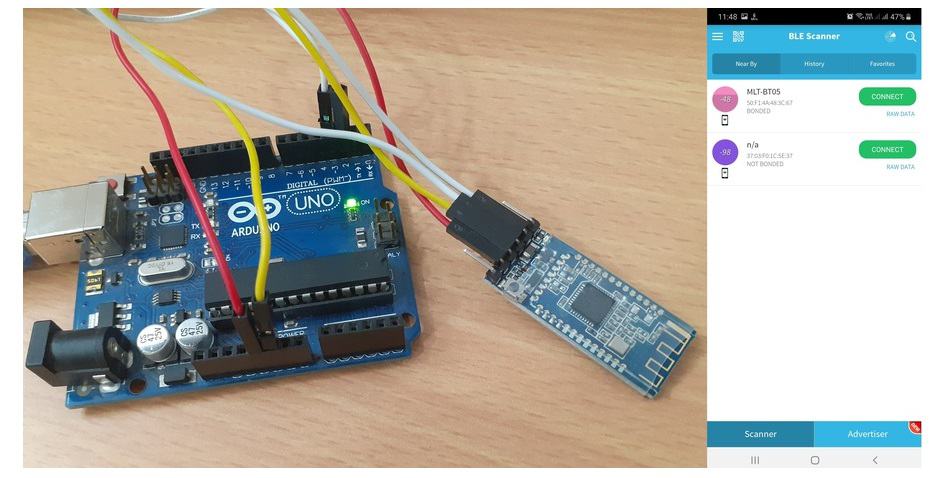 Bluetooth Low Energy Tutorial with HM-10 BLE 4.0 & Arduino