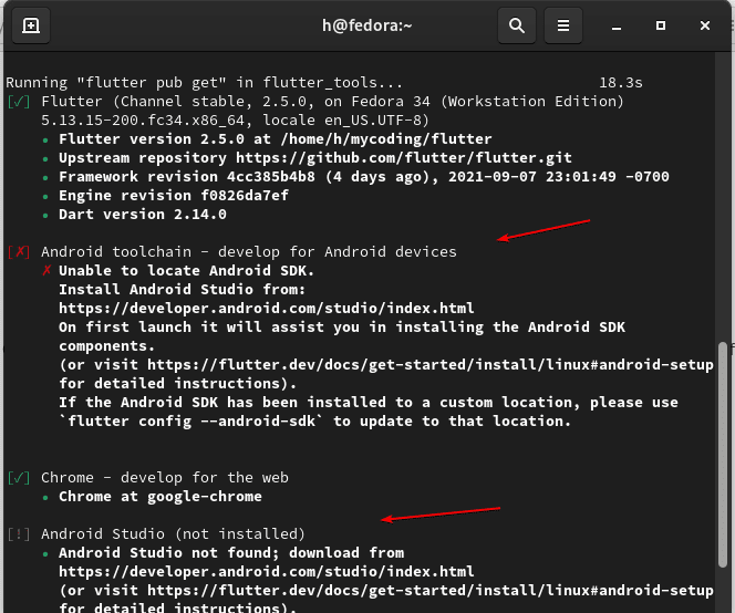 How To Install Flutter On Fedora Linux Linux Shout
