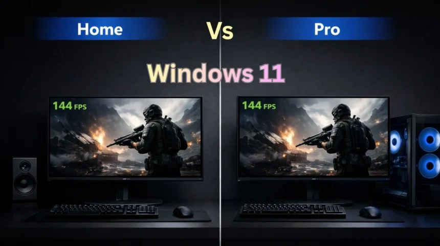 Windows 11 Home Vs Pro For Gaming Which One Is Better For Gamers Windows 11 Home Vs Pro For Gaming