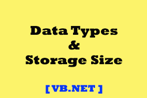 Data Types In VB.NET » How2Trick