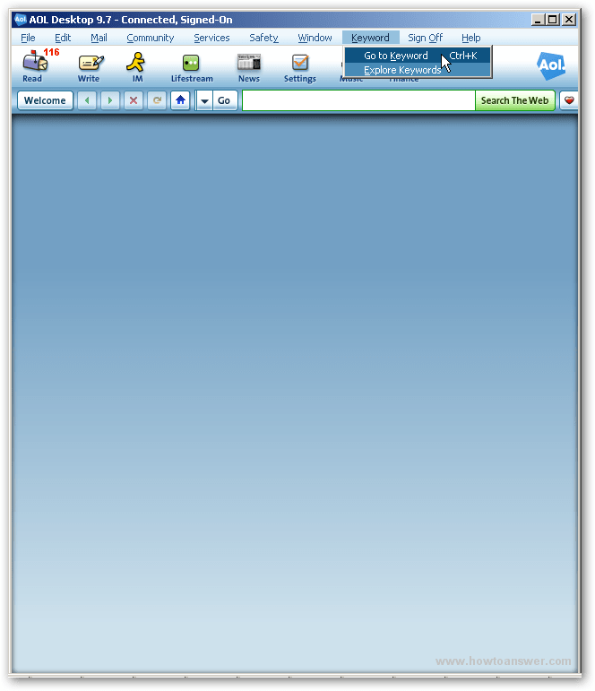 As the beta test of america online 7.0 enters its fourth month, a clearer picture of what america online inc. Delete or clear cookies cache and history in AOL browser