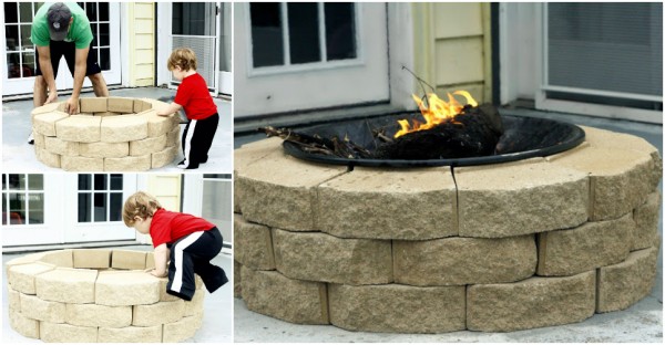 Scientifically, this is called a complete combustion. How to make DIY fire pit step by step tutorial ...