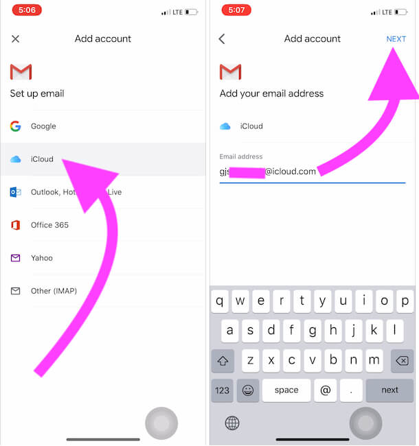 Once the setup has finished, launch outlook. How To Setup Icloud Mail Account On Gmail App On Iphone And Android