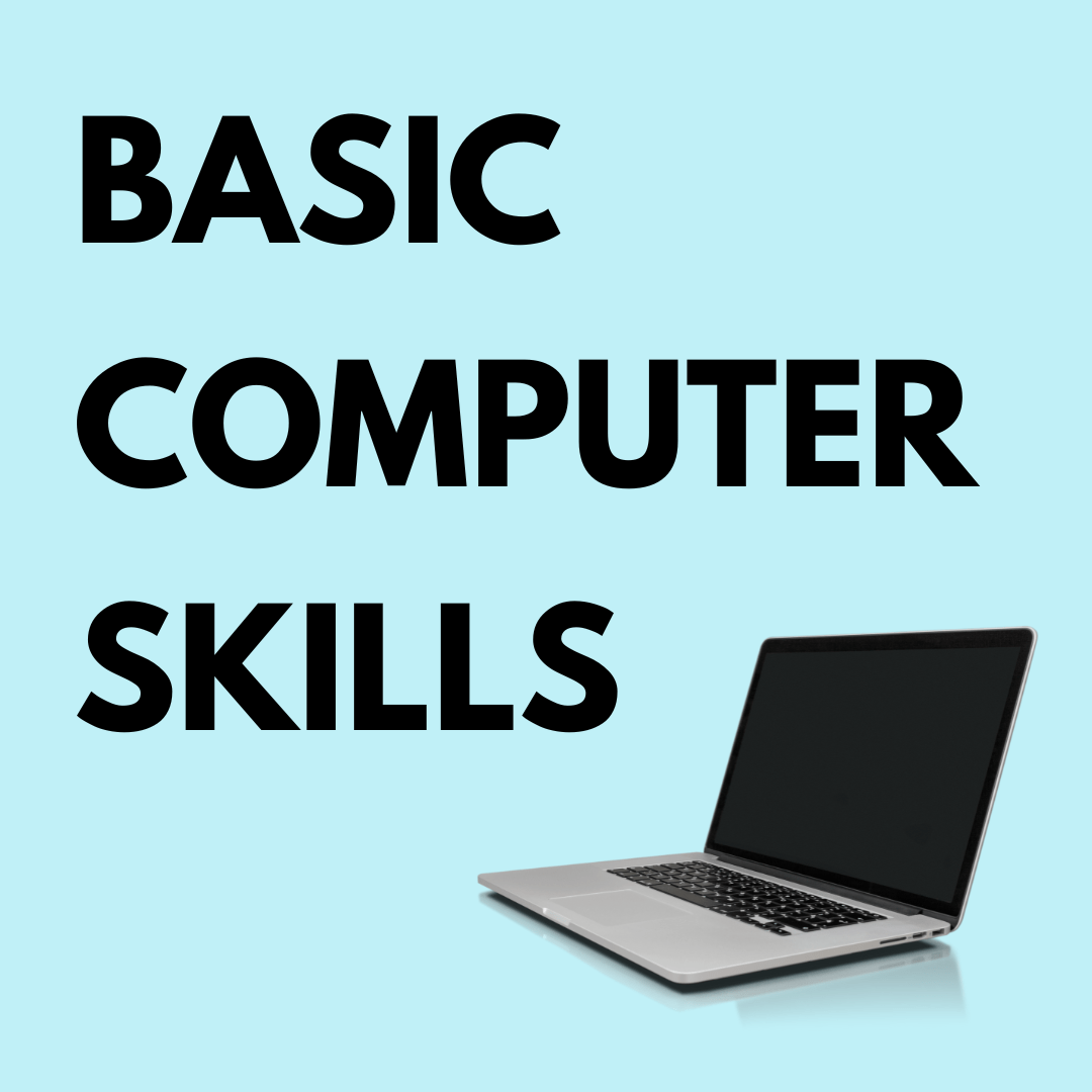 Basic computer skills class