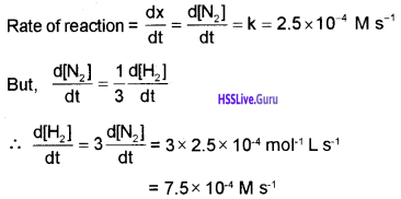 Plus Two Chemistry Chapter Wise Questions and Answers Chapter 4 Chemical Kinetics three marks q13 img 8