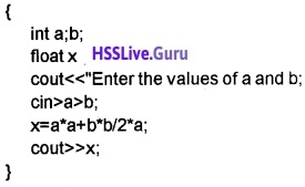 Plus Two Computer Application Chapter Wise Questions and Answers Chapter 1 Review of C++ Programming - 11