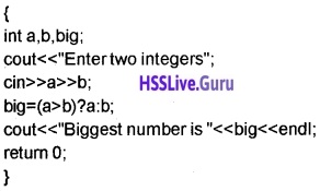 Plus Two Computer Application Chapter Wise Questions and Answers Chapter 1 Review of C++ Programming - 24