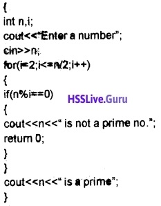 Plus Two Computer Application Chapter Wise Questions and Answers Chapter 1 Review of C++ Programming - 48