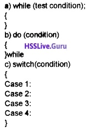 Plus Two Computer Application Chapter Wise Questions and Answers Chapter 1 Review of C++ Programming - 7