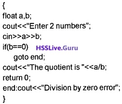 Plus Two Computer Application Chapter Wise Questions and Answers Chapter 1 Review of C++ Programming - 71