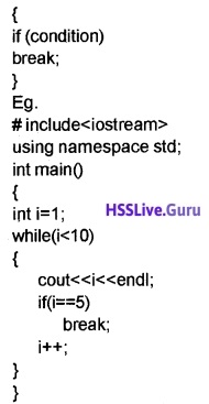 Plus Two Computer Application Chapter Wise Questions and Answers Chapter 1 Review of C++ Programming - 86