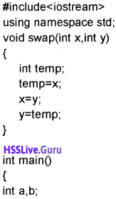 Plus One Computer Science Chapter Wise Questions and Answers Chapter 10 Functions 27