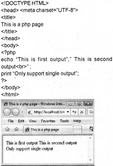 Plus Two Computer Science Notes Chapter 10 Server Side Scripting Using Php - Perfect Space Design - Mobile