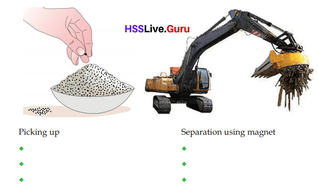 Association of Substances Class 6 Notes Questions and Answers Basic Science Chapter 5 Kerala Syllabus 8