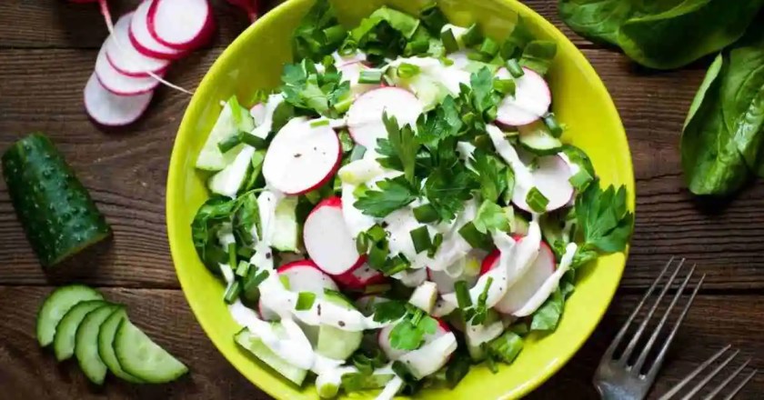 Boost Your Health: White Radish on Your Plate Radish salad