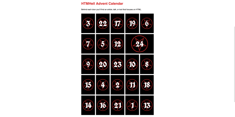 Htmhell Advent Calendar Brian Douglass - Premium Abstract Illustration Gallery - Full HD
