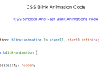 Css Blink Animation Simple Blinking Text Or Element