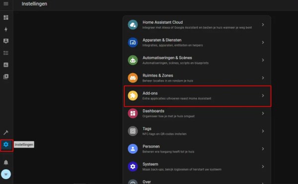 Buienalarm voor Home Assistant 2 Systeem sensoren toevoegen aan home assistant