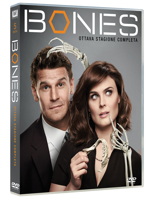 Cofanetto dvd dell'ottava stagione di Bones