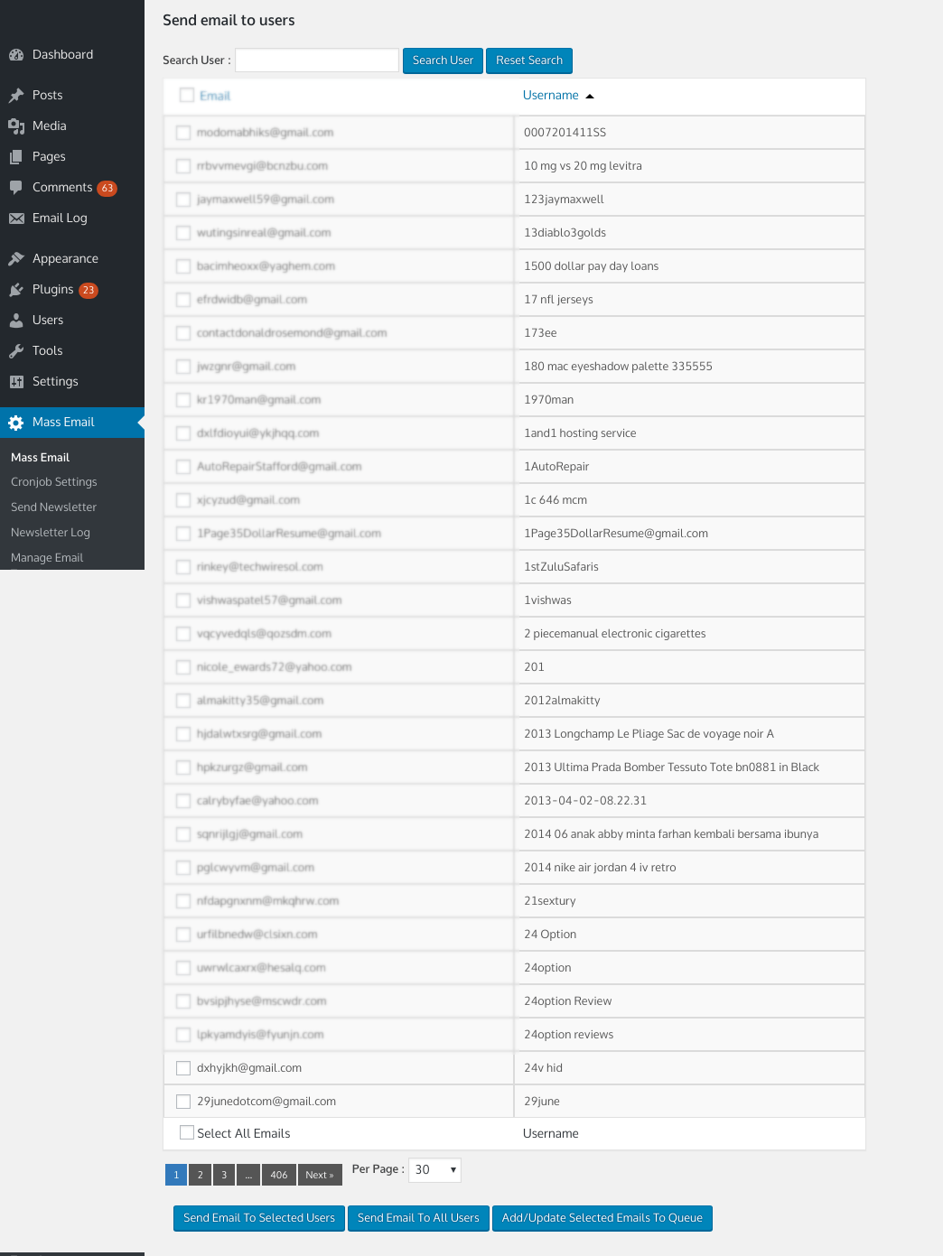 Sendx provides a free email marketing plugin for wordpress. WordPress Bulk Email Pro Plugin - I13 Web Solution
